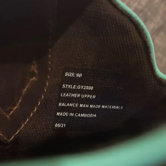 Justin Boots Brown and Teal Boots - Picture 10 of 11